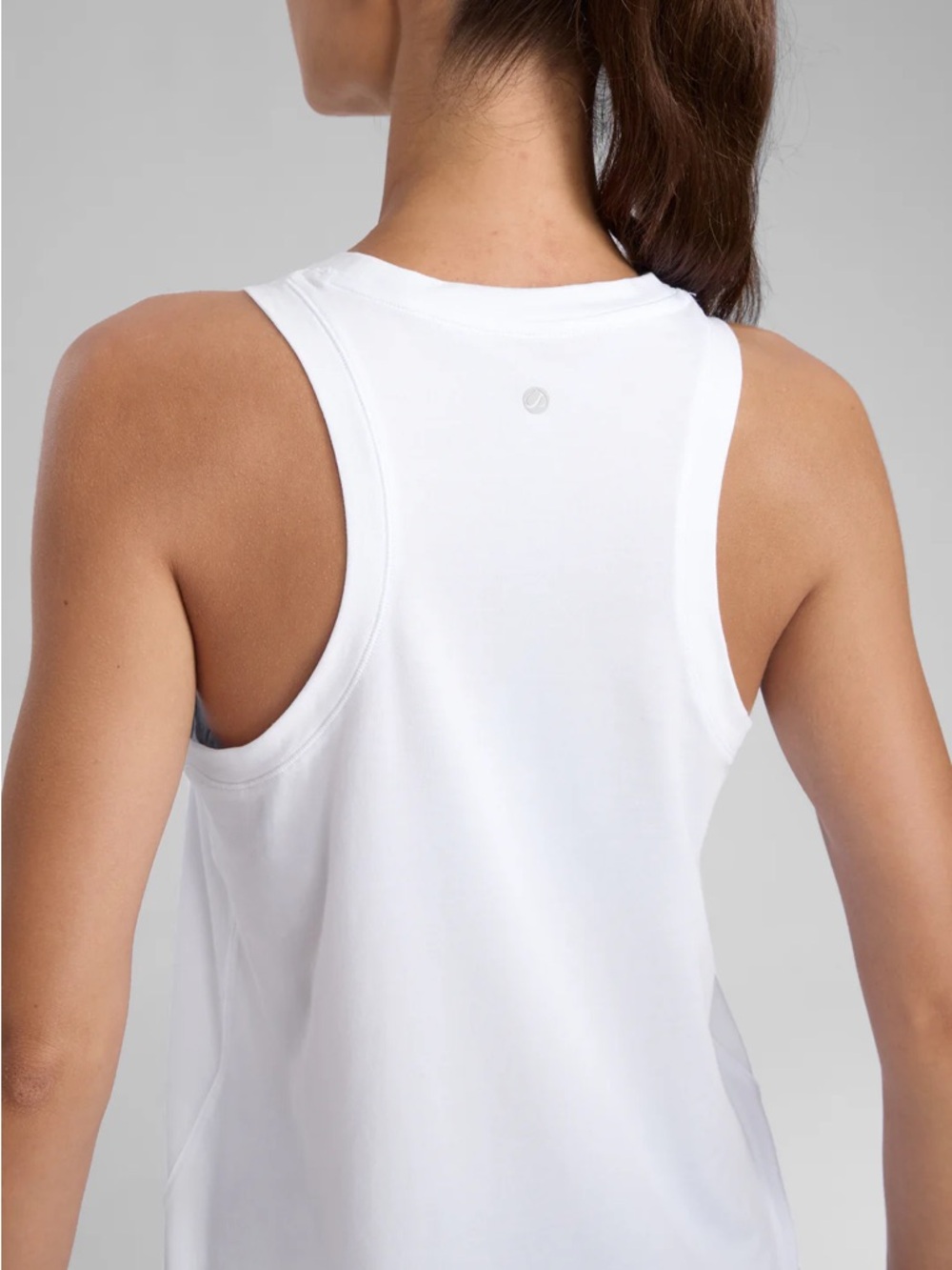 Poly Cotton-Blend Racerback Tank - Picture 3 of 7
